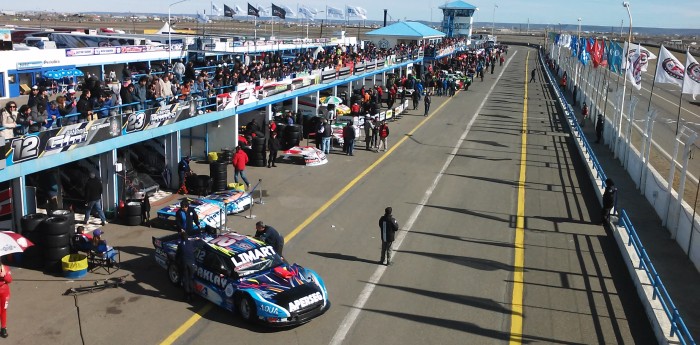 El TC toma color y calor en Gallegos