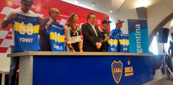 Presentaron el Moto GP en Boca