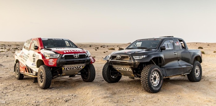 Toyota presentó el equipo de Dakar