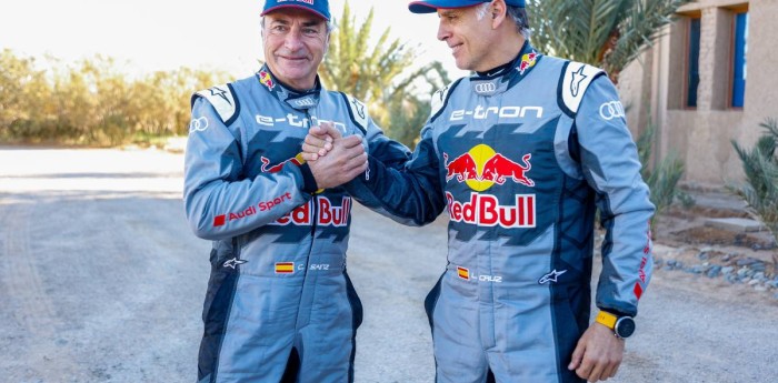 Sainz sorprendido con el Audi