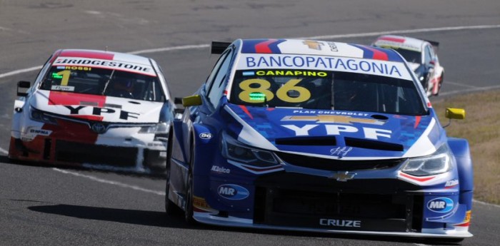 Agustín Canapino, al frente en Pole positions