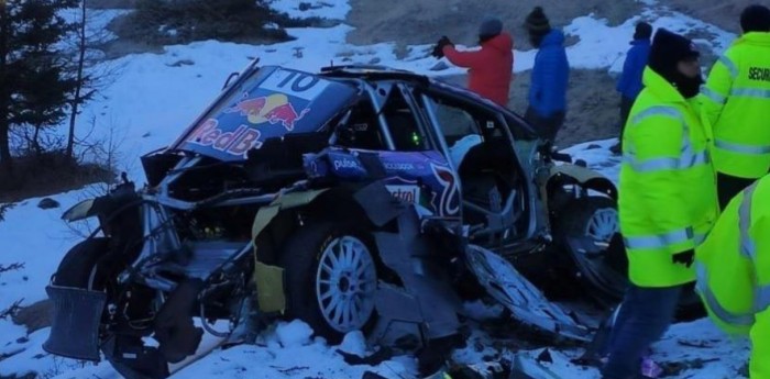 Escalofriante accidente en Montecarlo