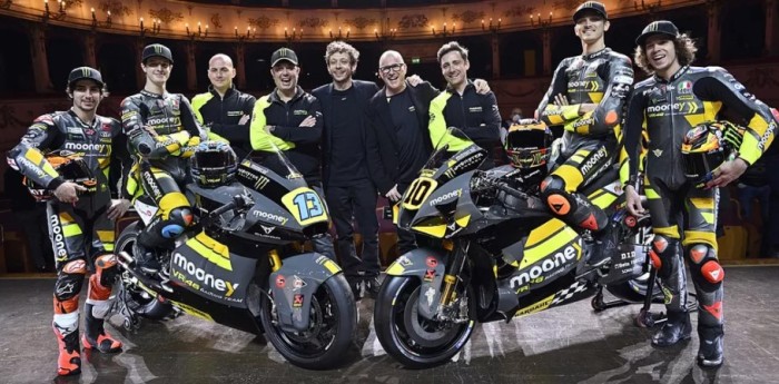 Valentino Rossi presentó su equipo