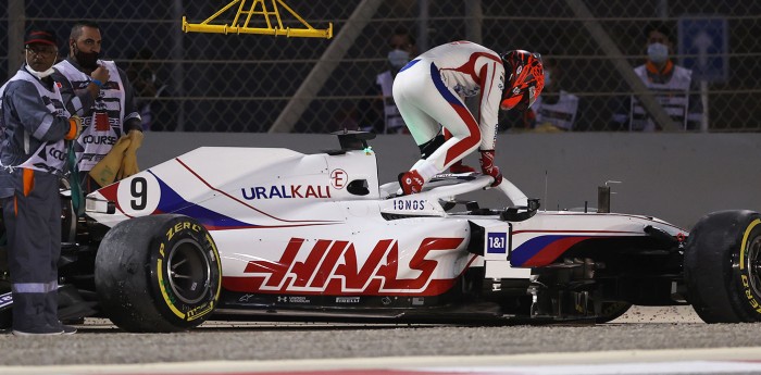 Haas retiró el logo de su sponsor ruso