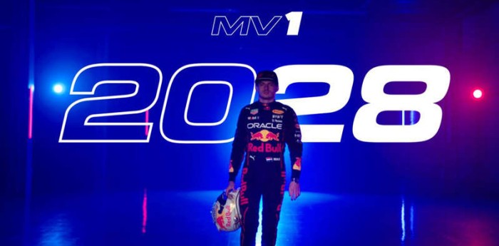 Es oficial: Vertappen con Red Bull hasta 2028