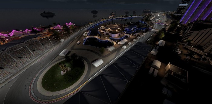 El turno de Jeddah en la F1 virtual