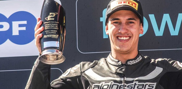 Andrés Gándola, entre Kawasaki y BMW