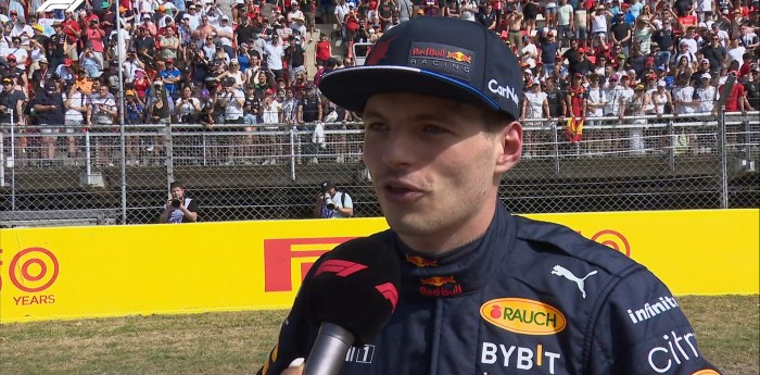 ¿Cuál fue el problema de Verstappen?