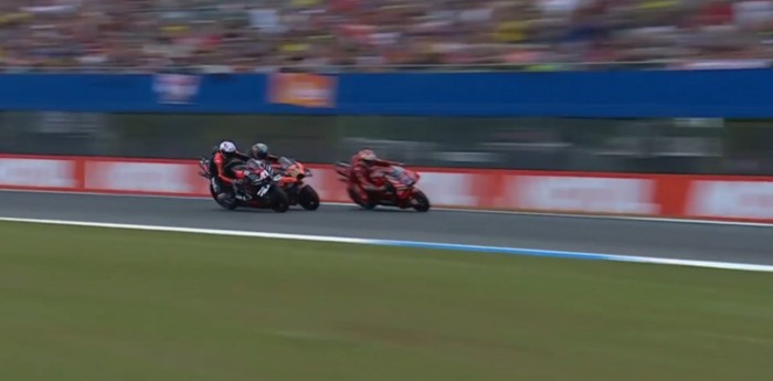 MotoGP: un 2x1 infartante sobre el final en Assen