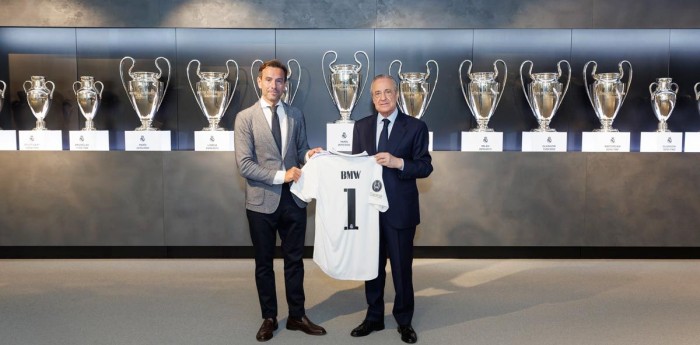 BMW y Real Madrid: los jugadores tendrán eléctricos para elegir