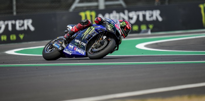 MotoGP: Fabio Quartararo, el mejor del viernes en Silverstone