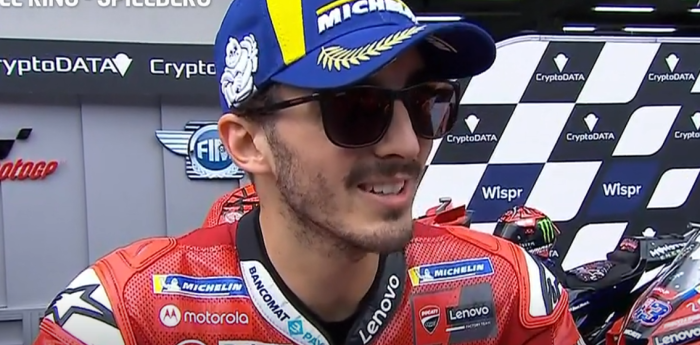 Bagnaia: "Fue una carrera larga"