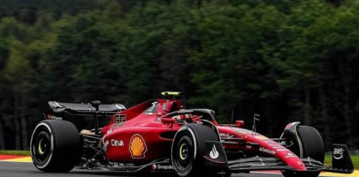 Ferrari dominó los libres 1 en Bélgica