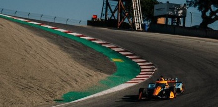 IndyCar: Álex Palou lideró los test privados