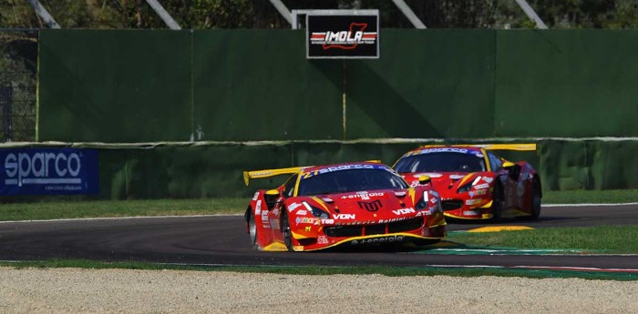 GT Italiano: Manu Urcera arrancó su actividad en Imola