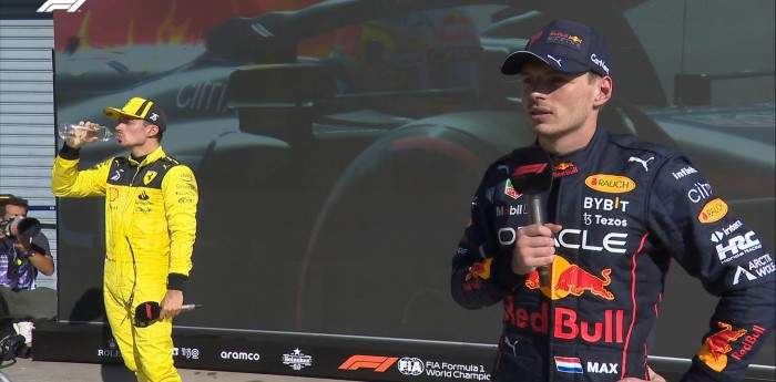 Max Verstappen: "Desafortunadamente no relanzamos"