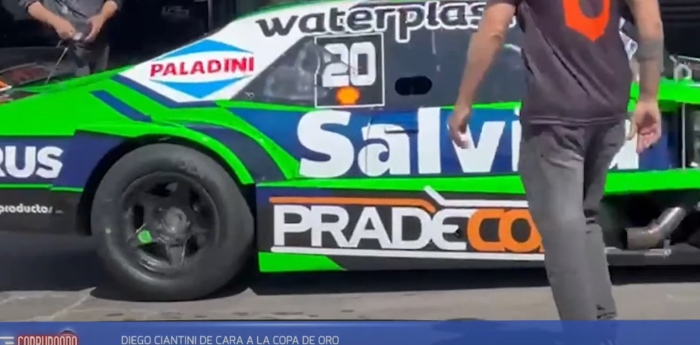 VIDEO: Diego Ciantini prueba el TC en La Plata y estuvo en Carburando Radio