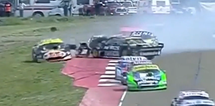 VIDEO: tremendo accidente en la final del TC Pista