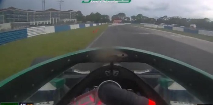 La Onboard de Agustín Canapino en la IndyCar