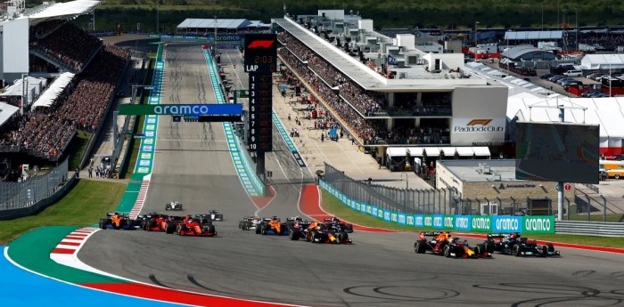 F1: horarios y transmisión del GP de Estados Unidos 2022