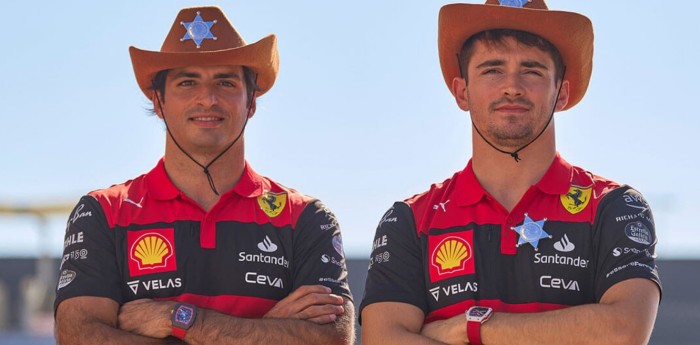 F1: Leclerc y Sainz, las Ferrari fueron las más rápidas del condado