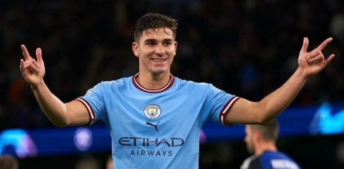 De la mano de Julián Álvarez, Manchester City se quedó con la victoria