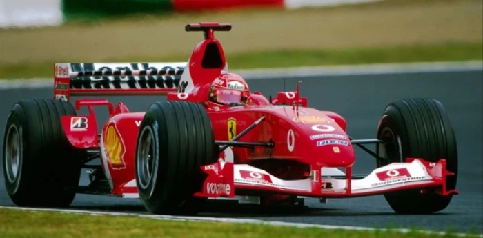 La Ferrari F2003-GA de Schumacher fue subastada