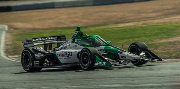 La OnBoard de Canapino con el IndyCar en Termas de Rio Hondo