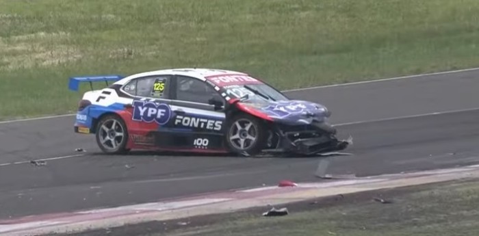 VIDEO: fuerte accidente en el Sprint del TC2000 Series en Concepción del Uruguay