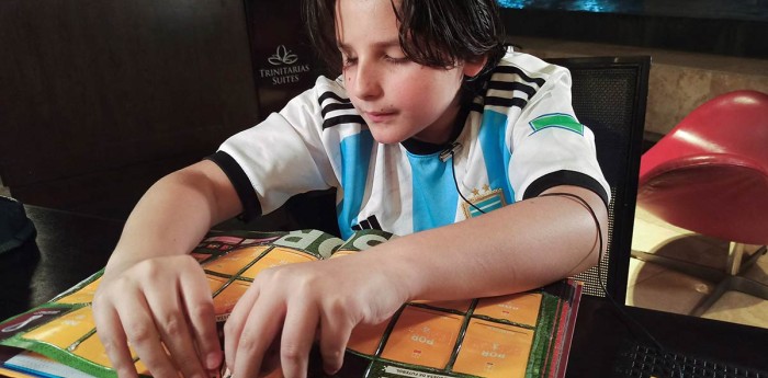 Video: la emoción de un niño no vidente en el gol de Messi ante México en el Mundial de Qatar 2022