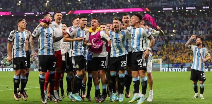 Mundial de Qatar: Argentina venció a Australia y clasificó a cuartos