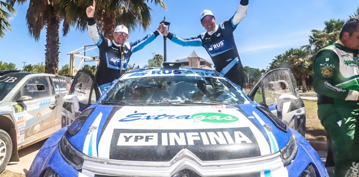 Marcos Ligato y Rubén García, campeones del Rally Argentino