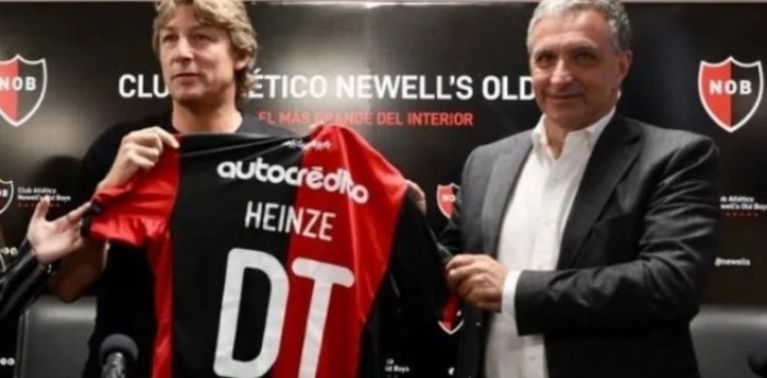 Newell's confirmó amistosos de pretemporada para el debut de Heinze