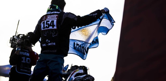 Francisco Moreno Flores marcó el ritmo de los argentinos en cuatriciclos