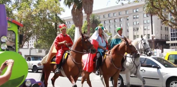 Los Reyes Magos llegan a la Ciudad de Buenos Aires