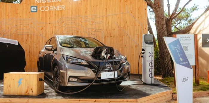 La renovada versión del Nissan Leaf llegó a Argentina