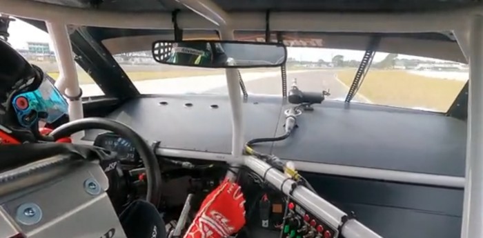 ¡Como el viejo TC! así manejó Mariano Werner el Mustang con caja en H de la Trans-Am