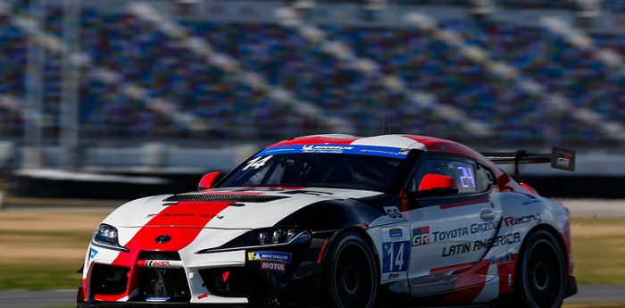 La Toyota Supra de Damián Fineschi debió abandonar en Daytona