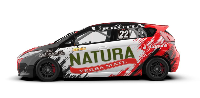 Urrutia presentó el diseño de su auto  Clase 3 del Turismo Pista