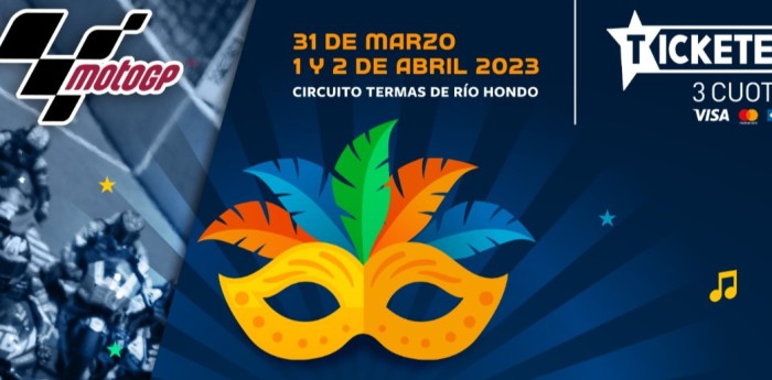 En febrero, promoción de Carnaval para el GP de MotoGP en Termas