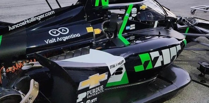 Agustín Canapino prueba hoy el IndyCar en Sebring