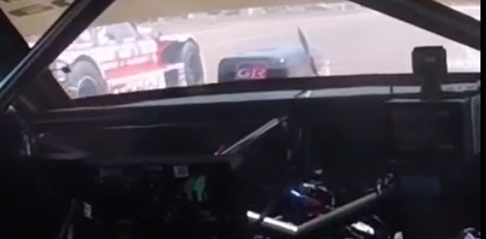 La On Board del abandono de Rossi en la 1ra fecha del TC en Viedma