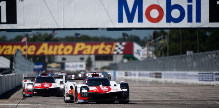 WEC: Toyota arrancó adelante en la primera parte del Prólogo en Sebring