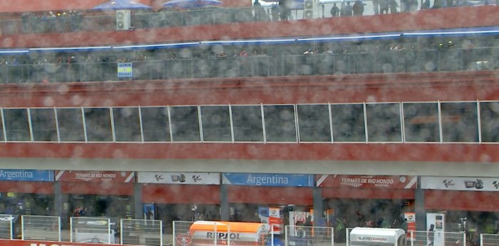 MotoGP: amenaza de lluvia para el Gran Premio de Argentina