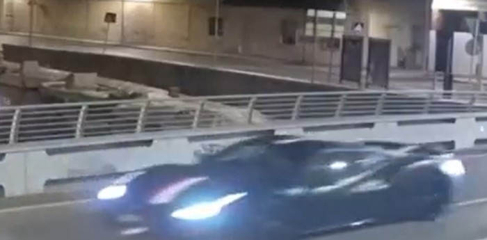 El momento en el que Leclerc persiguió con su Ferrari a dos ladrones