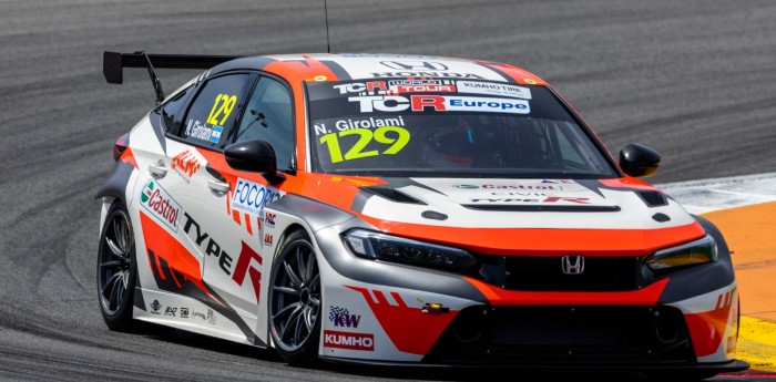 Néstor Girolami, puesto 3 en las prácticas del TCR World Tour en Portimao