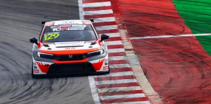 Abandono de Girolami en la 2da carrera del TCR World Tour en Portimão