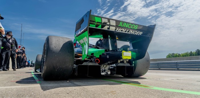 IndyCar: Canapino arriesga con la estrategia para avanzar en Barber