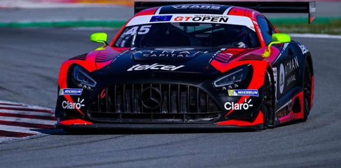 Marcos Siebert disputó el primer entrenamiento en Spa-Francorchamps