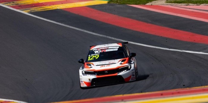 Bebu Girolami subió al podio en Spa-Francorchamps